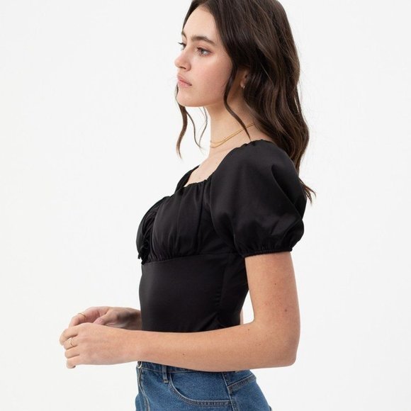 🎀Satin Bodysuit🎀 - Picture 2 of 4